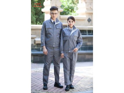 滌棉厚帆布工作服